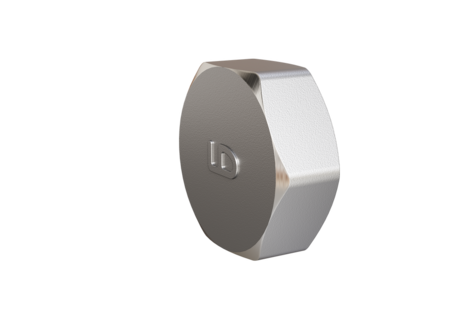 LD Pride Заглушка DN20 (3/4") ВР латунь никель