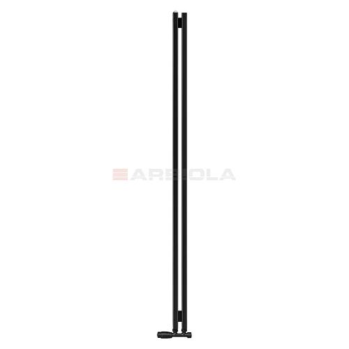 Arbiola Compact V 1800-63-02 секции черный вертикальный радиатор c нижним подключением