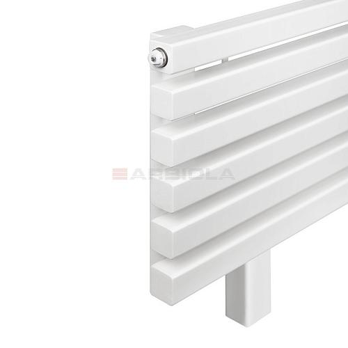 Arbiola Gorizont Ritmo HZ 1750-40-06 секций белый горизонтальный  радиатор c боковым подключением (на ножках)