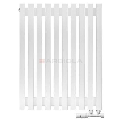 Arbiola Ritmo V 750-40-10 секции белый вертикальный радиатор c нижним подключением