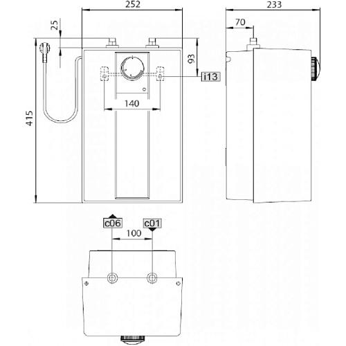 Stiebel Eltron ESH 5 U-N Trend + tap Электрический водонагреватель