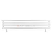 Arbiola Gorizont Ritmo HZ 1750-40-06 секций белый горизонтальный  радиатор c боковым подключением (на ножках)