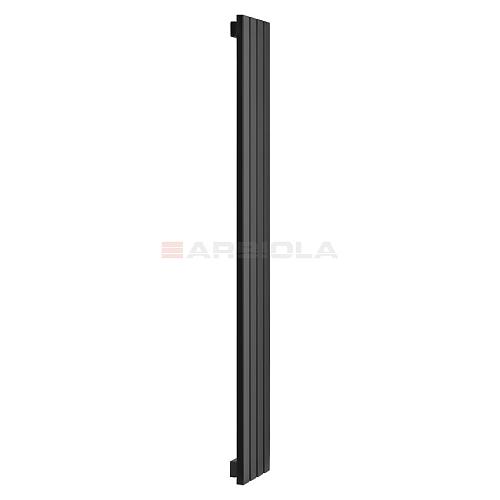 Arbiola Liner H 1500-36-10 секции черный вертикальный радиатор c боковым подключением
