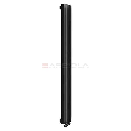 Arbiola Mono V 1800-60-03 секции черный вертикальный радиатор c нижним подключением