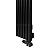  Arbiola Ritmo V 500-40-31 секции черный вертикальный радиатор c нижним подключением