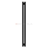  Arbiola Ritmo H 1200-40-02 секции черный вертикальный радиатор c боковым подключением