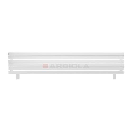 Arbiola Gorizont Liner HZ 2000-36-06 секции белый горизонтальный радиатор c боковым подключением с ножками