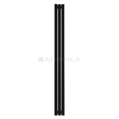 Arbiola Liner H 2200-36-03 секции черный вертикальный радиатор c боковым подключением