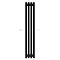 Arbiola Ritmo H 1250-40-04 секции черный вертикальный радиатор c боковым подключением
