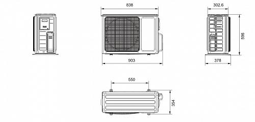 Наружный блок Tosot Free Match T18H-FMA/O Inverter