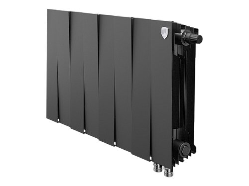 Royal Thermo  Piano Forte Noir Sable VDR 300/8 секции БиМеталлический радиатор