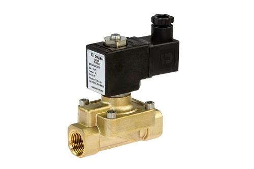 Ридан Клапан электромагнитный EV225R, присоединение G1, материал уплотнения PTFE, нормально закрытый, 0,5…6 бар, с катушкой 230В, 50/60 Гц