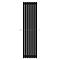Arbiola Mono H 1800-60-07 секции черный вертикальный радиатор c боковым подключением
