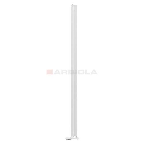 Arbiola Iris 42 V 2200-42-02 секции белый вертикальный радиатор c нижним подключением