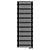 Arbiola Ritmo Gorizont V 750-40-36 секций чёрный горизонтальный радиатор c нижним подключением