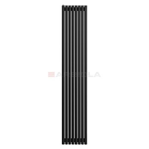 Arbiola Iris 42 H 2200-42-08 секции черный вертикальный радиатор c боковым подключением