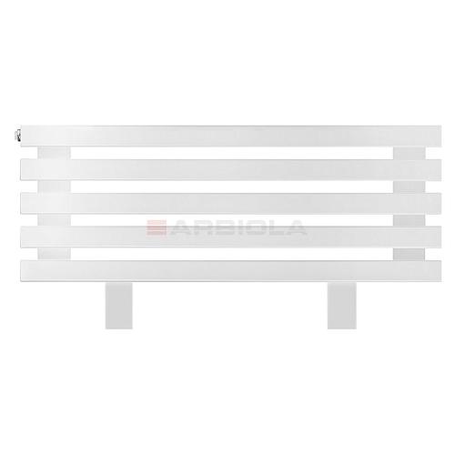 Arbiola Gorizont Ritmo HZ 1000-40-05 секций белый горизонтальный  радиатор c боковым подключением (на ножках)