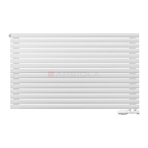 Arbiola Gorizont Iris V 1200-42-15 секции белый горизонтальный радиатор c нижним подключением