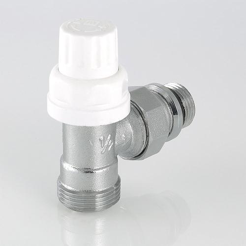 Valtec 1/2 x 3/4" (евроконус) Клапан радиаторный угловой с дополнительным уплотнением