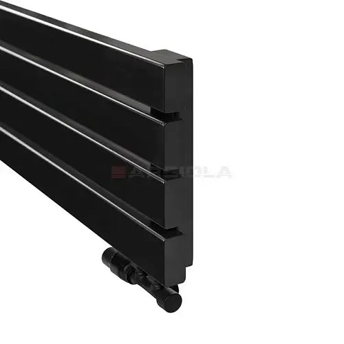Arbiola Gorizont Liner V 500-36-24 секции черный горизонтальный радиатор c нижним подключением