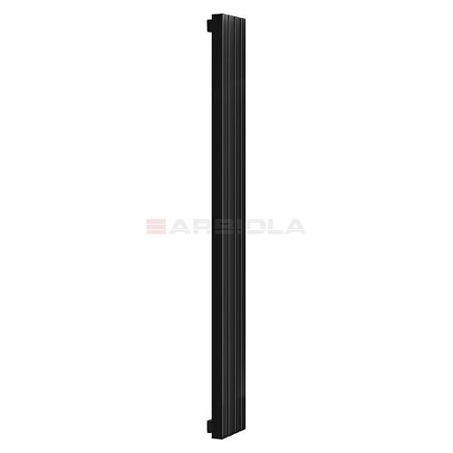 Arbiola Mono H 1750-60-11 секции черный вертикальный радиатор c боковым подключением