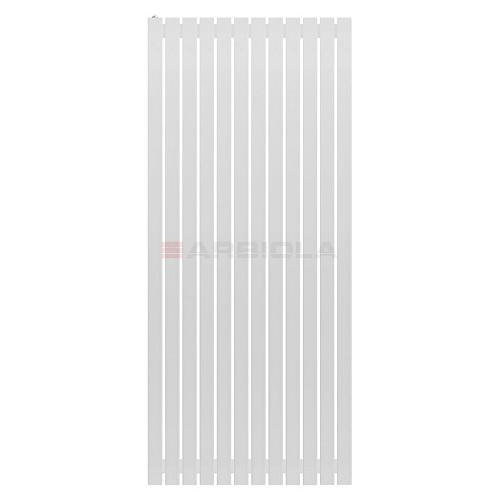 Arbiola Mono H 1500-60-12 секции белый вертикальный радиатор c боковым подключением
