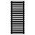 Arbiola Gorizont Ritmo H 700-40-30 секций чёрный горизонтальный  радиатор c боковым подключением