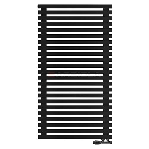 Arbiola Gorizont Ritmo V 700-40-23 секции чёрный горизонтальный радиатор c нижним подключением