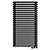 Arbiola Gorizont Ritmo V 700-40-23 секции чёрный горизонтальный радиатор c нижним подключением