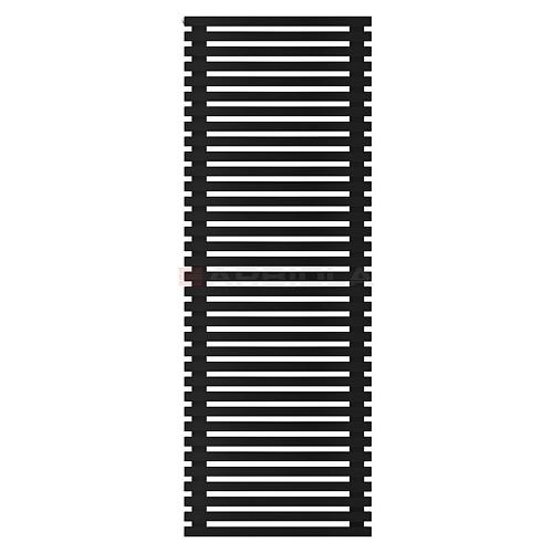 Arbiola Gorizont Ritmo H 750-40-35 секций чёрный горизонтальный  радиатор c боковым подключением
