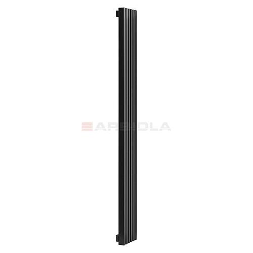 Arbiola Compact H 2200-63-12 секции черный вертикальный радиатор c боковым подключением