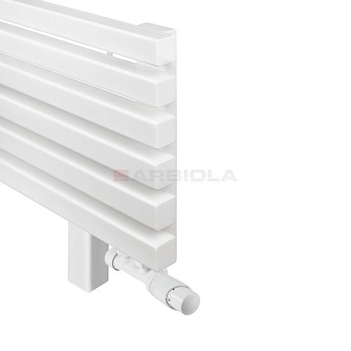 Arbiola Gorizont Ritmo VZ 1000-40-09 секций белый горизонтальный  радиатор c нижним подключением (на ножках)