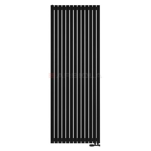Arbiola Liner V 2500-36-13 секции черный вертикальный радиатор c нижним подключением