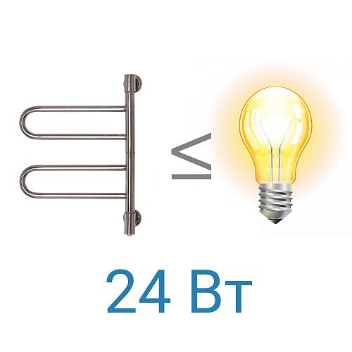 Energy U-chrome G2K 540x400 Электрический  полотенцесушитель
