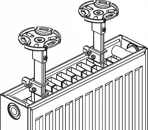Super Standfix Universal 810 (тип 20, 21, 22, 30, 33) Кронштейн для панельных радиаторов