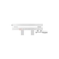 Arbiola Gorizont Ritmo VZ 500-40-02 секции белый горизонтальный  радиатор c нижним подключением (на ножках)