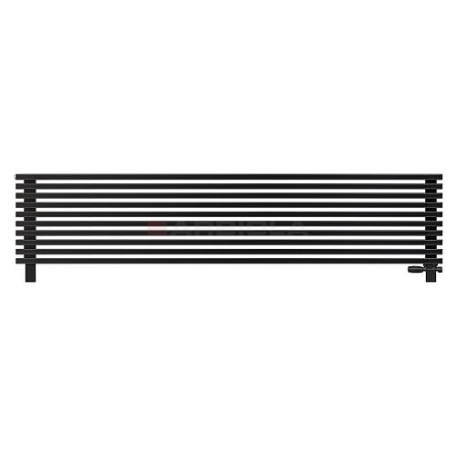 Arbiola Gorizont Compact VZ 2200-63-10 секции черный горизонтальный радиатор c нижним подключением с ножками