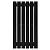 Arbiola Mono H 700-60-06 секции черный вертикальный радиатор c боковым подключением