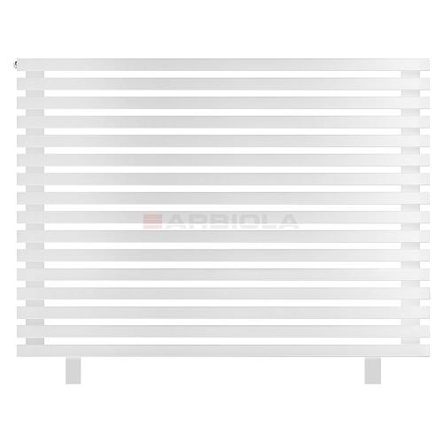 Arbiola Gorizont Ritmo HZ 1250-40-16 секций белый горизонтальный  радиатор c боковым подключением (на ножках)