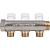 SMB 6851 341203 Stout Коллектор распределительный 3/4", 3 отвода 1/2" (плоское уплотнение)