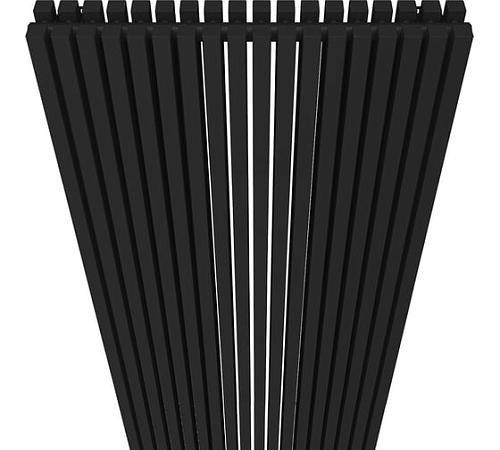 КЗТО QUADRUM 30 V 1-1750-8 R RALTP26X-M215249005 Радиатор (структурный шелк черный) с нижним подключением