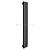 Arbiola Liner H 1250-36-07 секции черный вертикальный радиатор c боковым подключением