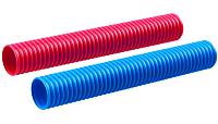 Elsen Труба гофрированная ПНД синяя/красная Elsen Труба гофрированная ПНД синяя/красная