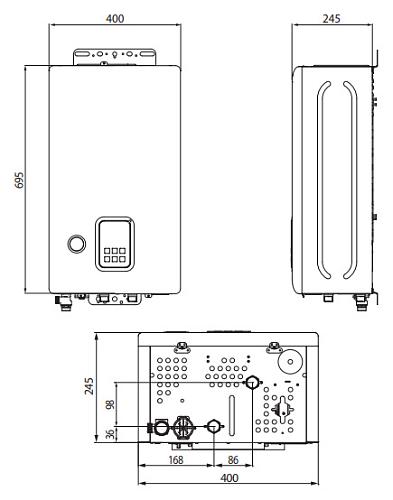 Navien EQB - 12HW электрический котел