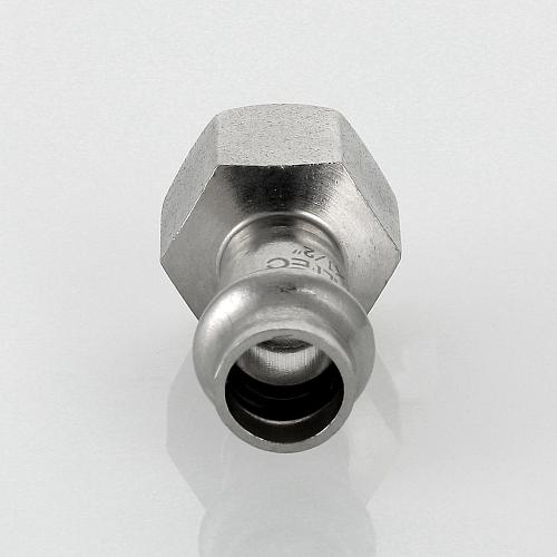 VALTEC 35 мм х 1 1/4" Пресс-фитинг из нержавеющей стали с внутренней резьбой