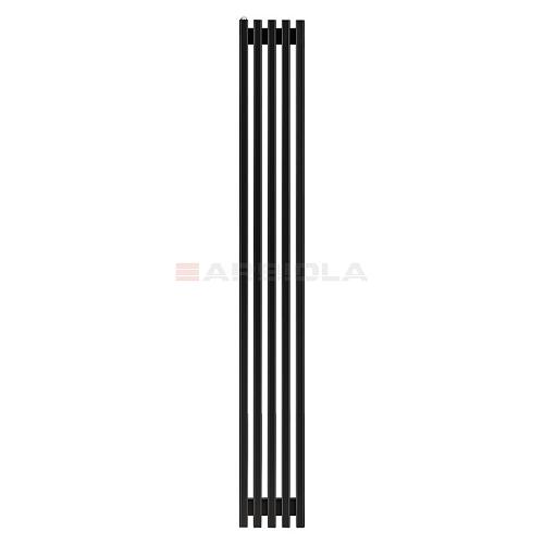 Arbiola Compact H 1800-63-05 секции черный вертикальный радиатор c боковым подключением