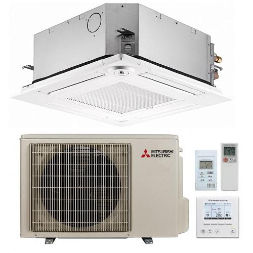 Кассетные четырёх поточные сплит-системы Mitsubishi Electric SLZ-M60FA / SUZ-KA60VA Inverter