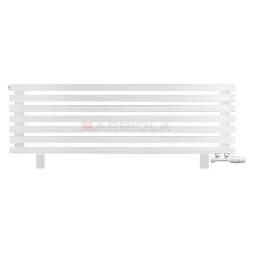 Arbiola Gorizont Ritmo VZ 1200-40-07 секций белый горизонтальный  радиатор c нижним подключением (на ножках)