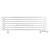 Arbiola Gorizont Ritmo VZ 1200-40-07 секций белый горизонтальный  радиатор c нижним подключением (на ножках)