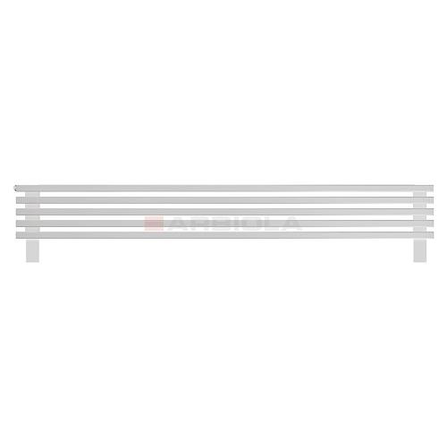 Arbiola Gorizont Compact VZ 1800-63-05 секции белый горизонтальный радиатор c нижним подключением с ножками